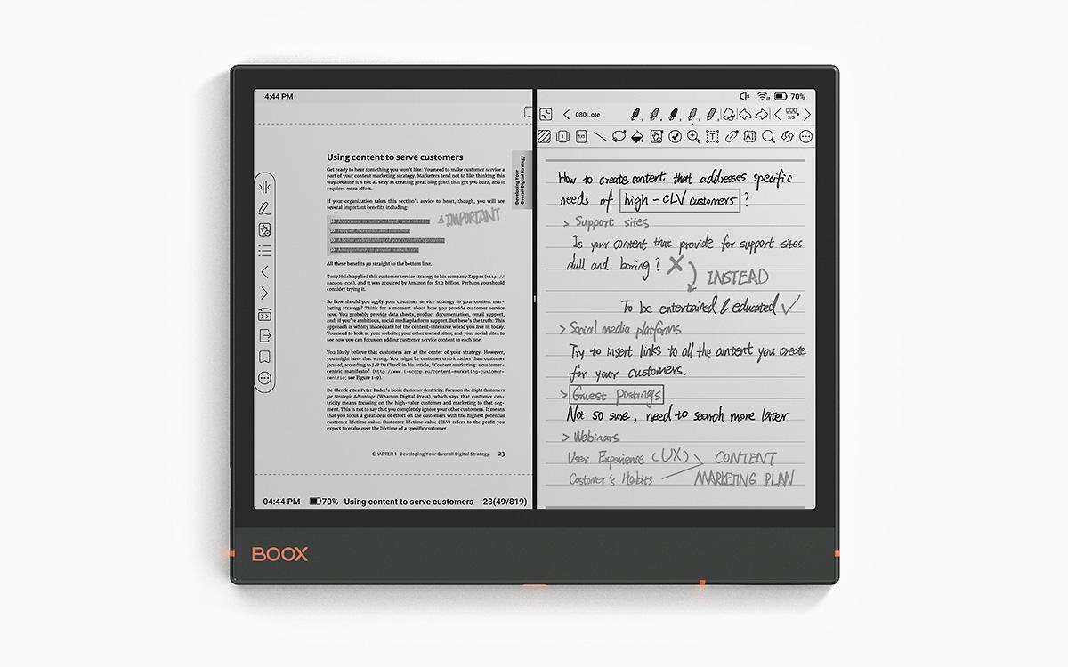 Onyx Boox Note Air3 - with free case and stylus