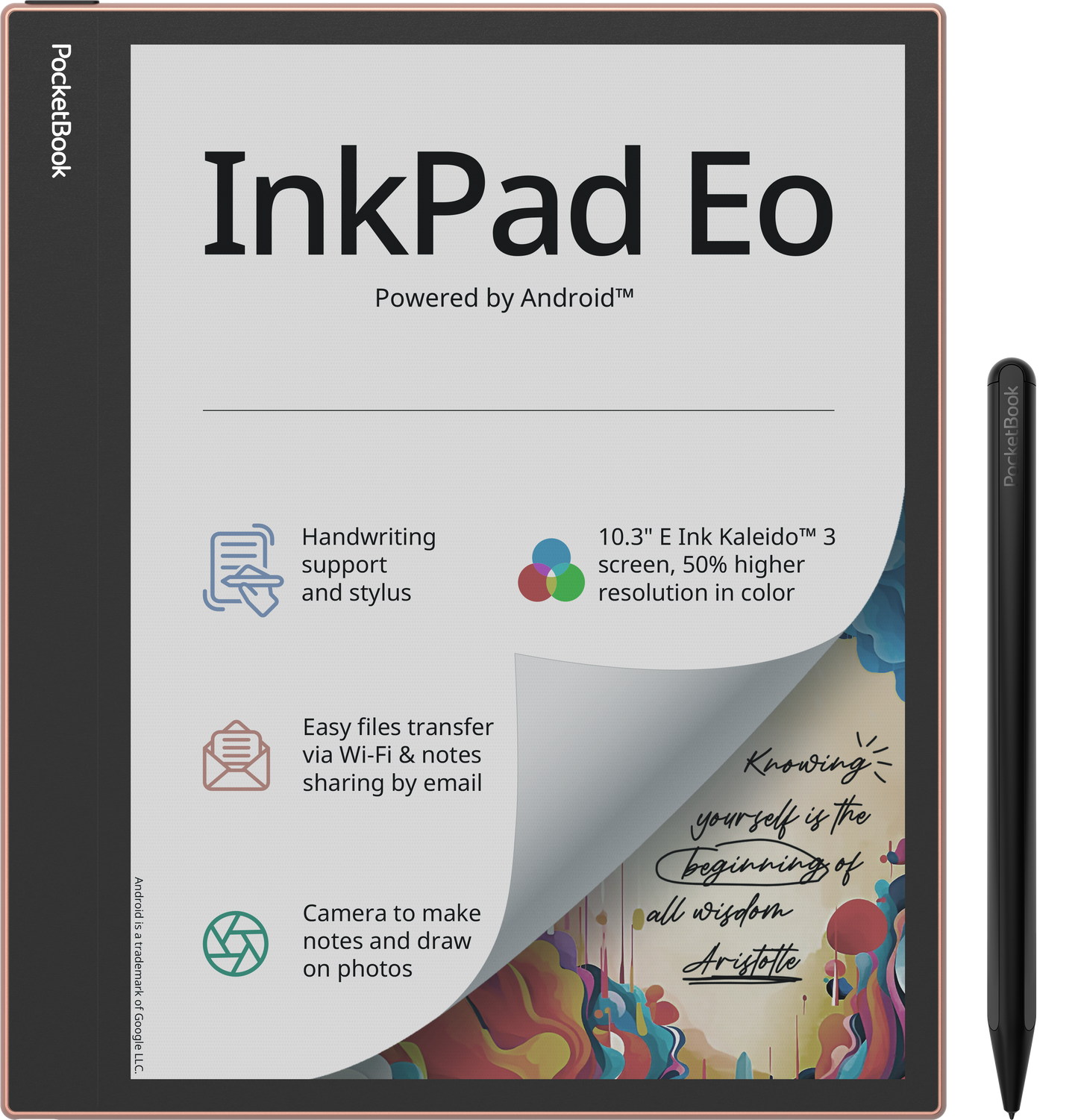 Pocketbook Eo - 10.3 notebook with Google Play